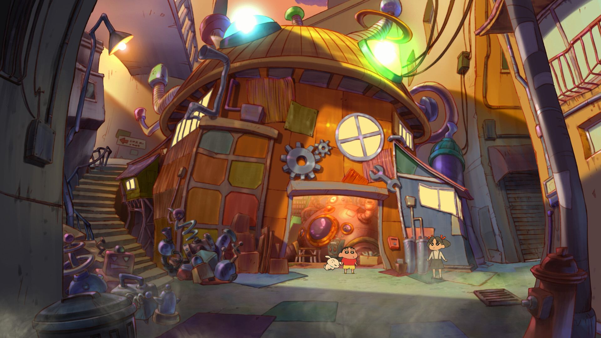 Shin Chan: Nevado en Carbónpolis - Imagen 11